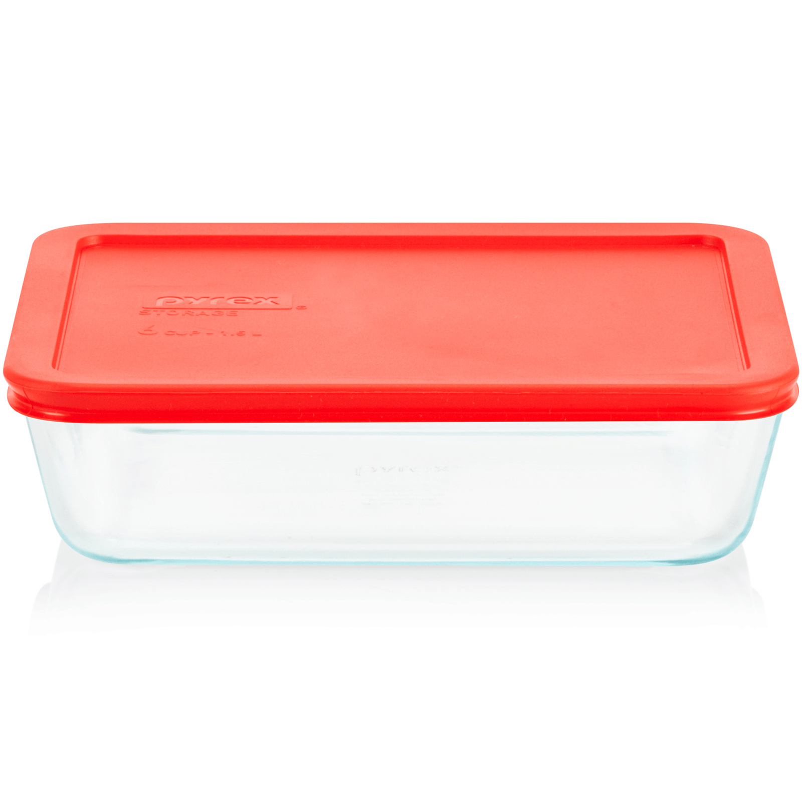 PY_1149487_Simply-Store_6-Cup-Rectangle_ATF_Squar7.png Kitchen Galaxy 6-Cup Rectangle Glass Storage with Plastic Lid - Image 1