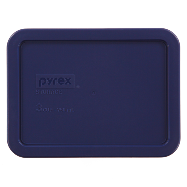 Kitchen Galaxy Blue Lid for 3-cup Rectangular Food Storage Container