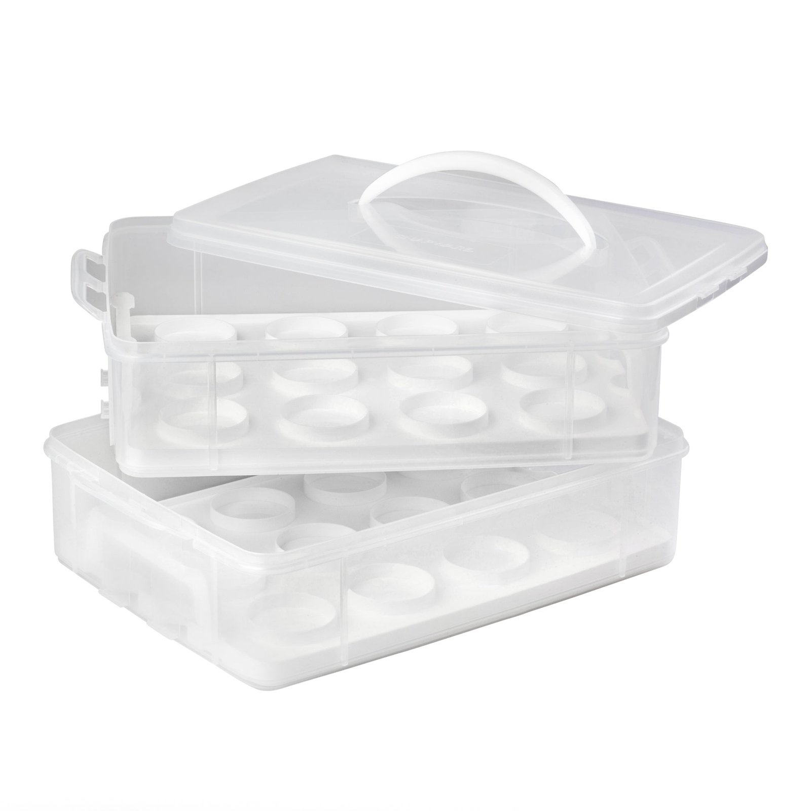 Kitchen Galaxy 2-Layer Cookie, Cake & Brownie Carrier - Image 1